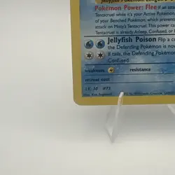 Pokemon TCG Misty's Tentacruel Holo Rare Card 10/132 Gym Heroes - Image 5