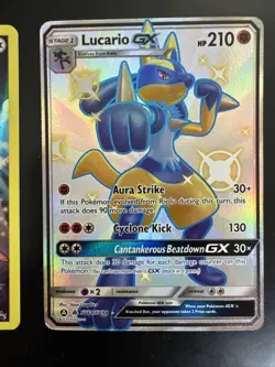 ARCEUS XY Promo and LUCARIO GX Pokemon Lot of 2 - Image 3
