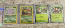 1st Edition 1999 Exeggcute Jungle Pokemon #52/64 & 1st Edt Evolved Exeggutor#35 - Image 1