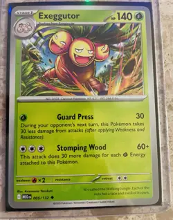 1st Edition 1999 Exeggcute Jungle Pokemon #52/64 & 1st Edt Evolved Exeggutor#35 - Image 5