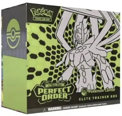 Pokemon Center Elite Trainer Box Mega Evolution Perfect Order ETB - PRESALE - Image 1