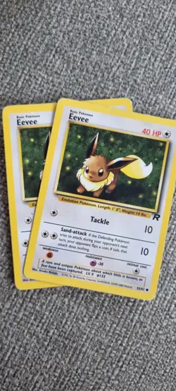 Eevee - Pokemon TCG - MP - Common - Team Rocket 55/82 - Image 3