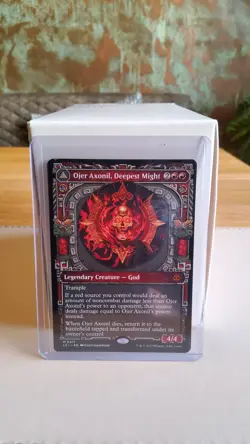 MTG - Ojer Axonil Deepest Might/Temple of Power Showcase Mythic Rare (LCI) - NM - Image 1