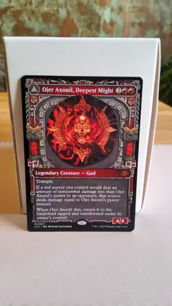 MTG - Ojer Axonil Deepest Might/Temple of Power Showcase Mythic Rare (LCI) - NM - Image 2