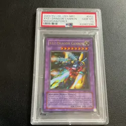 XYZ-Dragon Cannon MFC-052 YuGiOh Magician's Force Foil PSA 10 GEM MINT LOW POP - Image 1