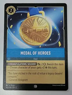 Disney Lorcana TCG - Shimmering Skies: Medal Of Heroes (165/204) - Common - NM - Image 1