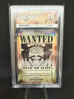 Gol D. Roger OP09 Wanted Alt Art - Carrying on His Will - One Piece TCG - ACE 10 - Image 1
