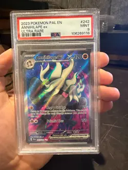 2023 POKEMON PAL EN-PALDEA EVOLVED ULTRA RARE #242 ANNIHILAPE EX PSA 9 - Image 1
