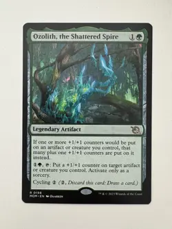Ozolith the Shattered Spire MTG Magic the Gathering Card NM Near Mint MOM - Image 1