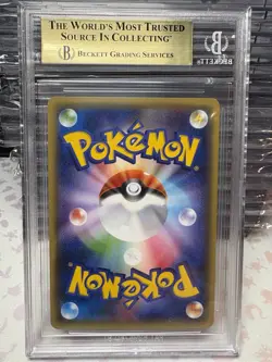 BGS 10 Okuge-Sama Maiko-Han Pikachu 221/XY-P Pokemon Center Kyoto Poncho Promo - Image 2