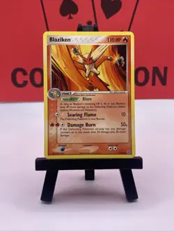 Blaziken 1/106 Great Encounters Pokemon TCG Regular Rare 2005 VLP - Image 2