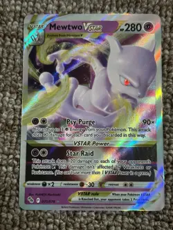 Mewtwo VSTAR - 031/078 - Pokemon Go SWSH Ultra Rare Card NM - Image 1