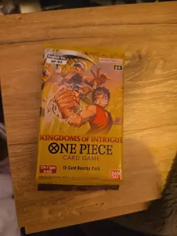 One Piece OP-04 Kingdoms of Intrigue Booster Pack English - New & Sealed - Image 1