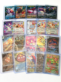 Pokemon TCG 50 Card Lot Ultra Rare Holos Reverse EX Full Art GX V Promo Pokeball - Image 3