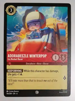 Disney Lorcana TCG - Azurite Sea: Adorabeezle Winterpop (116/204) - Common - NM - Image 1