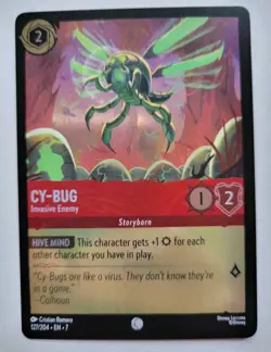 Disney Lorcana TCG - Archazia's Island: Cy-Bug (127/204) - Common Foil - NM - Image 1