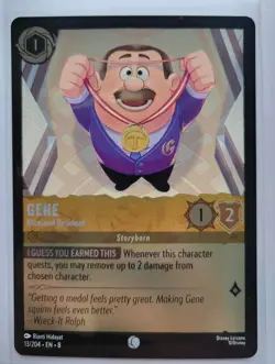 Disney Lorcana TCG - Reign Of Jafar: Gene (013/204) - Common Foil - Near Mint - Image 1