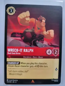 Disney Lorcana TCG - Reign Of Jafar: Wreck-It Ralph (135/204) - Rare - NM - Image 1