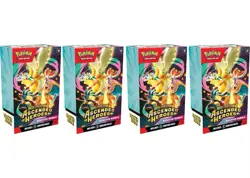 Presale Confirmed 4x Pokemon TCG Mega Evolution Ascended Heroes Booster Bundle - Image 1
