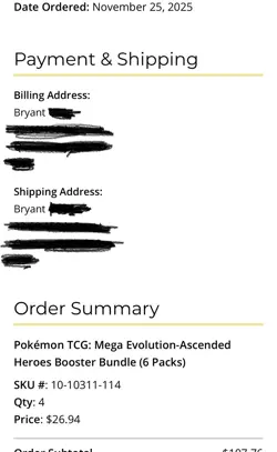 4x Pokemon TCG Mega Evolution Ascended Heroes Booster Bundle PRESALE CONFIRMED - Image 2