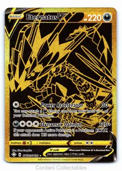 Eternatus V SV121/SV122 - Shining Fates - Pokemon Card - Near Mint - Image 1