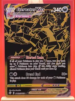 Eternatus V SV121/SV122 Shining Fates Ultra Rare Full Art Pokemon Card * New - Image 1