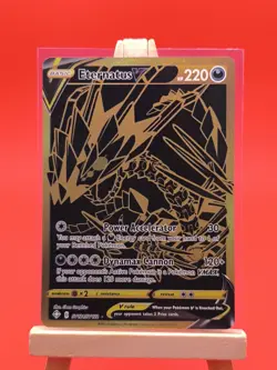 Eternatus V SV121/SV122 Shining Fates Ultra Rare Full Art Pokemon Card * New - Image 2