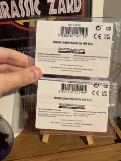 Sealed - Pikachu On the Ball Pokemon Card, 001/005, Fustal Football Promo - Image 2