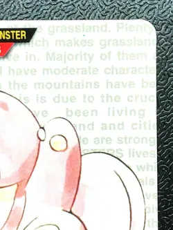 Lickitung 108 Pokemon Card Carddass 1996 RED BANDAI Nintendo Japanese Japan - Image 4