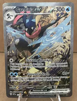 Greninja ex 132 Sv: Scarlet & Violet Promo Cards Holo - Image 1