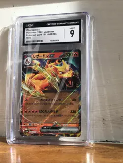 Charizard ex 006/165 Sv2a: Pokemon Card 151 Holo (Japanese) - Image 3