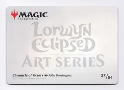 Chronicle of Victory Art Card MTG Art Series: Lorwyn Eclipsed (ASECL) - Image 2