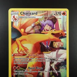 Charizard TG03/TG30 Pokemon Lost Origin Full Art Holo Card - Image 2
