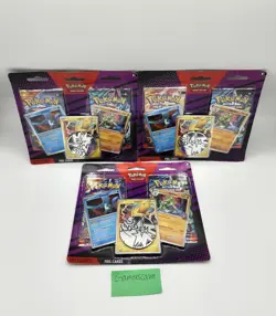 Pokemon TCG Surging Sparks/Twilight Masquerade Blister Packs Lot of 3 New Sealed - Image 5