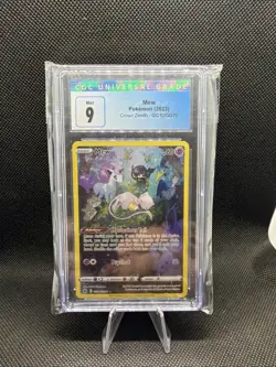 Mew Pokemon 2023 Crown Zenith GG10/GG70 Galarian Gallery Holo CGC 9 Mint - Image 1