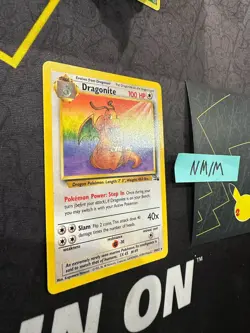 Pokemon Card Dragonite Fossil Unlimited WOTC Vintage 19/62 040 💎NM💎 - Image 3