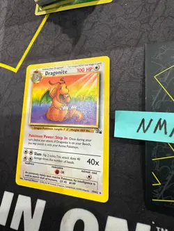 Pokemon Card Dragonite Fossil Unlimited WOTC Vintage 19/62 040 💎NM💎 - Image 4