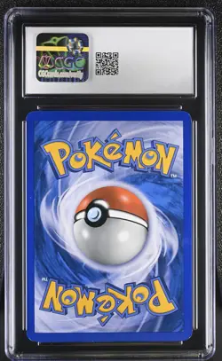 CGC 8.5 Leafeon 2008 Majestic Dawn 7/100 Holo SWIRL Pokemon Card - Image 2
