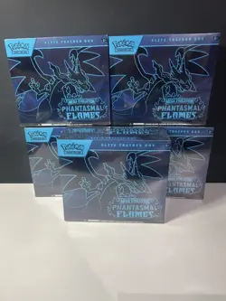 Pokemon TCG Phantasmal Flames packs - 1 Elite Trainer Boxe ETB | Sealed | - Image 1