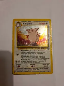 Clefable Holo 1/64 Jungle Set - Rare Pokemon Card 1999 WOTC - Image 1