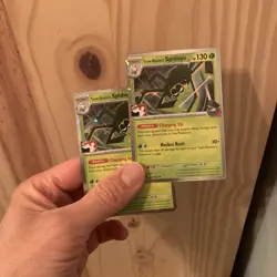 NM Team Rocket's Spidops 020/182 Cosmos Holo Play! Pokemon Prize Pack Series 8 - Image 3