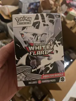 Pokemon TCG White Flare Booster Bundle SV WHT New/Factory Sealed 6 Packs - Image 2
