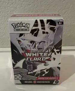 Pokemon WHITE FLARE Booster Bundle Box New Factory Sealed Cards 6 Packs TCG - Image 1