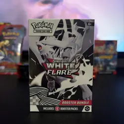 Pokemon WHITE FLARE Booster Bundle Box New Factory Sealed Cards 6 Packs TCG - Image 1