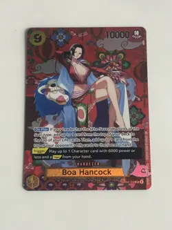 Boa Hancock OP14-112 SP SR THE AZURE SEA'S SEVEN ONE PIECE Card ENGLISH 2025 NM - Image 1