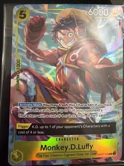 Monkey.D.Luffy (Illustration Box Vol.3) OP07-109 One Piece Promotion Cards Foil - Image 1
