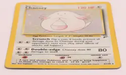Chansey 3/130 (2000) Base Set 2 Holo Rare Pokemon Card - One Swirl - Image 3