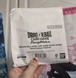 Dragon Ball Super Card Game Fusion World FB-03 Release Event Kit Sealed - Image 1