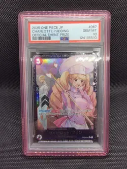 PSA 10 Charlotte Pudding Official Event Prize #067 2025 One Piece Card Japanese - Image 1