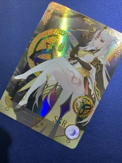 NingGuang Genshin Impact SSR Doujin Foil Goddess Story 5M03-65 Anime Waifu Card - Image 3